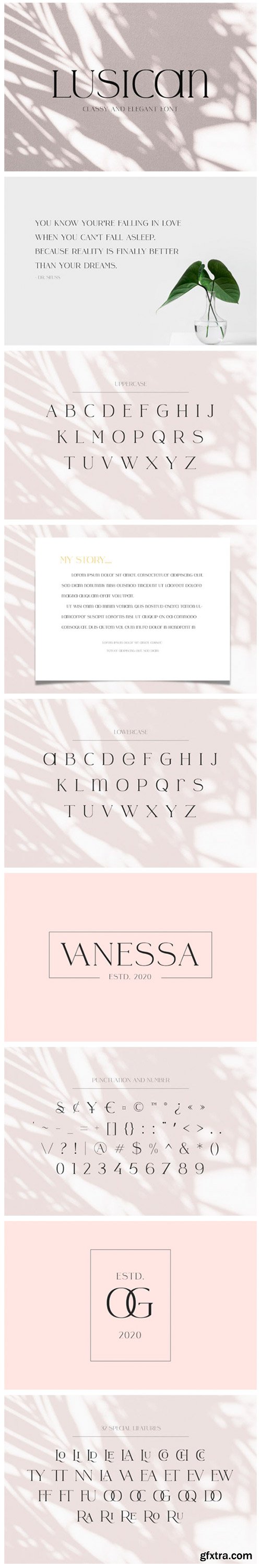 Lusican Font