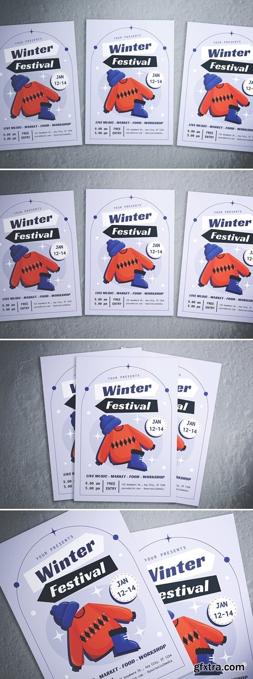 Winter Festival Flyer