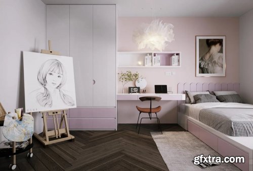 Interior Apartment Model By Nguyen Huu Cong