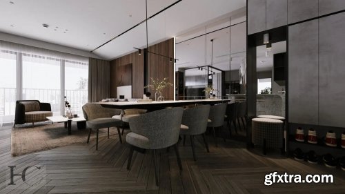 Interior Apartment Model By Nguyen Huu Cong