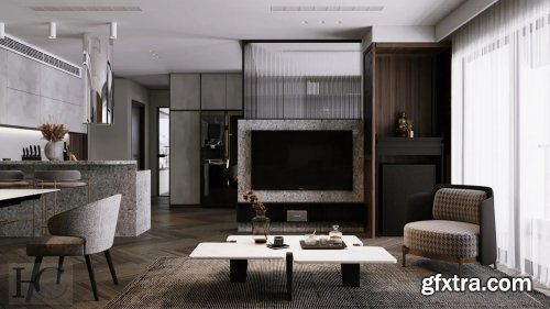 Interior Apartment Model By Nguyen Huu Cong