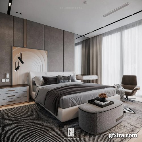 Interior BedRoom Model by Tran Tien Viet