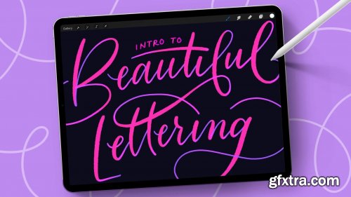  Intro to Beautiful Lettering in Procreate