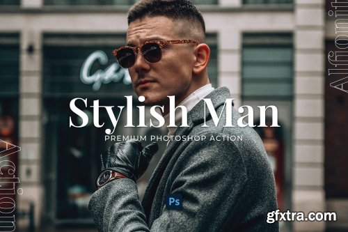 Stylish Man Photoshop Action