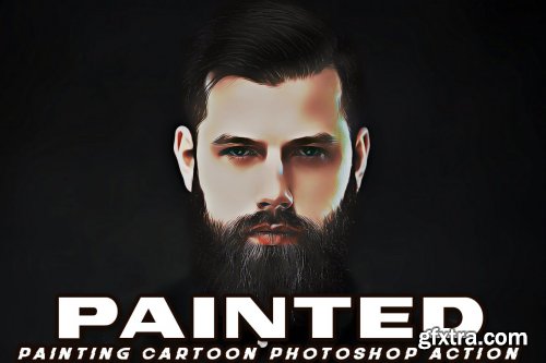 Digital Painted Photoshop Action