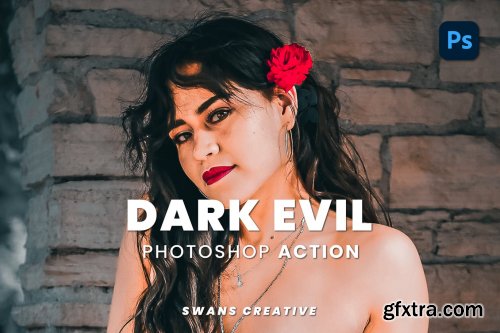 Dark Evil Photoshop Action