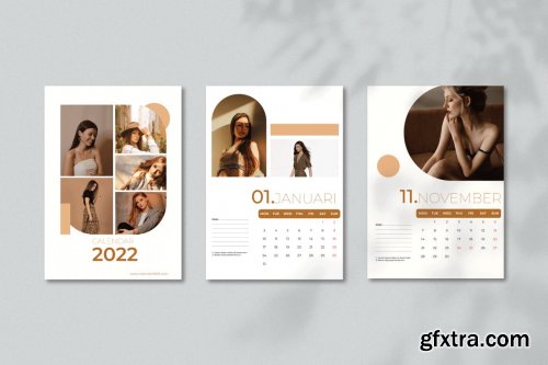 Calendar Minimalism 2022 A3