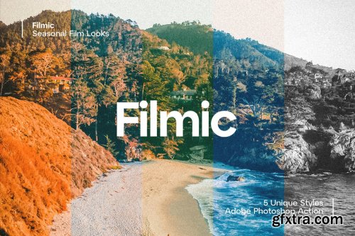 CreativeMarket - Filmic - 5 Seasonal Film Looks 6280682