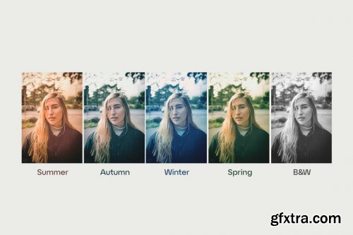 CreativeMarket - Filmic - 5 Seasonal Film Looks 6280682