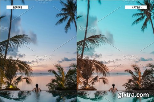 CreativeMarket - Lightroom Presets Summer Travels 4123469