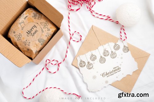 Christmas cozy mockup set