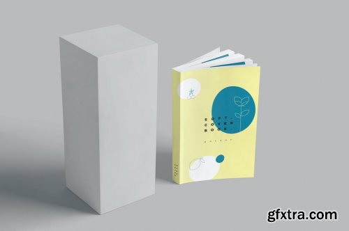 Softcover Novel Book Mockups