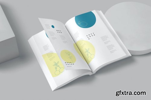 Softcover Novel Book Mockups