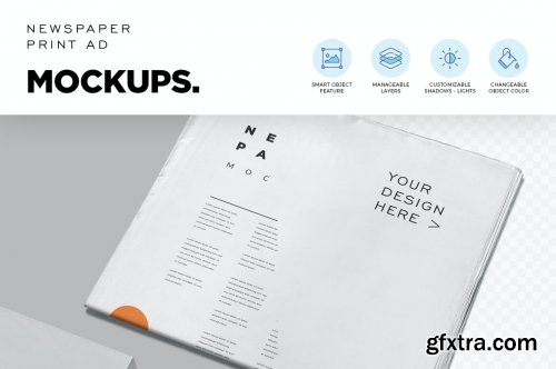 Newspaper Ad Mockups