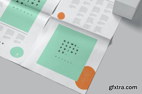 Newspaper Ad Mockups