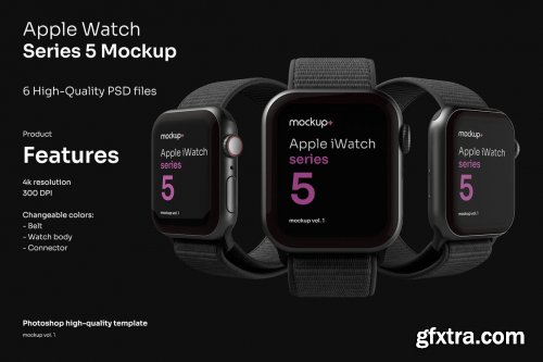 Apple Watch Series 5 Mockup