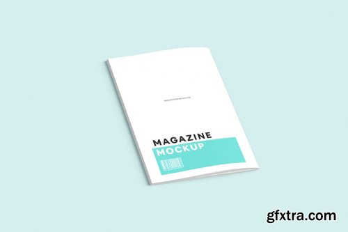 US Letter Magazine Mockup