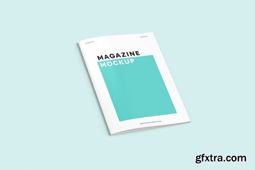 US Letter Magazine Mockup