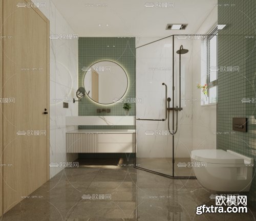 Bathroom 3d model 11663334