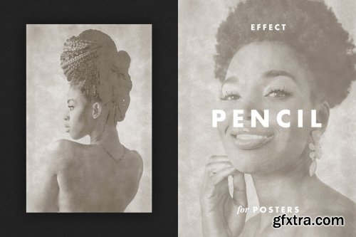 Pencil Sketch Effect for Posters