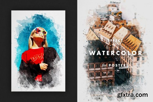 Watercolor Effect for Posters