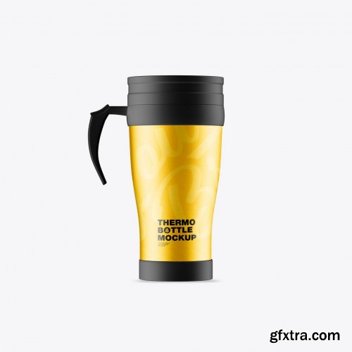 Stainless Steel Travel Cup Mockup