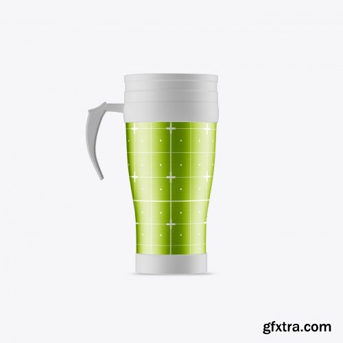 Stainless Steel Travel Cup Mockup