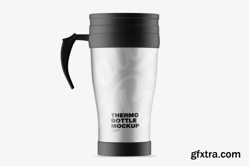 Stainless Steel Travel Cup Mockup