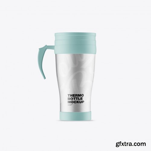 Stainless Steel Travel Cup Mockup