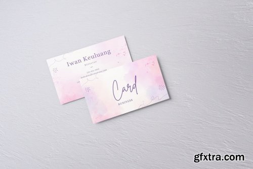 Business Card and Sticker Mockups