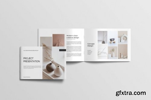 Landscape Magazine mockup