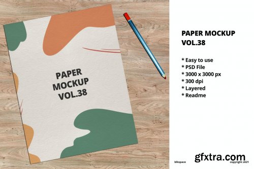 Paper Mockup Vol.38