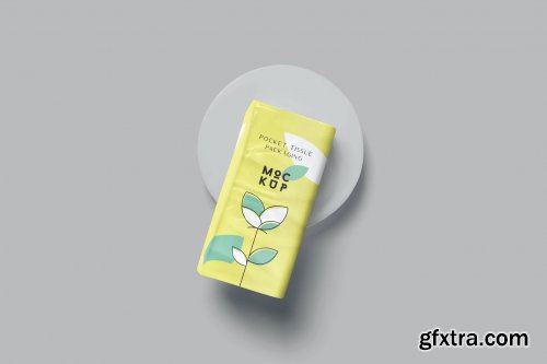 Pocket Tissue Packet Mockups