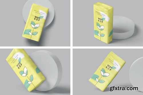 Pocket Tissue Packet Mockups