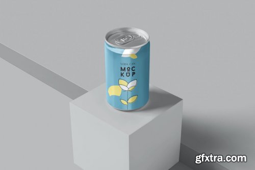 Soda Can Mockups