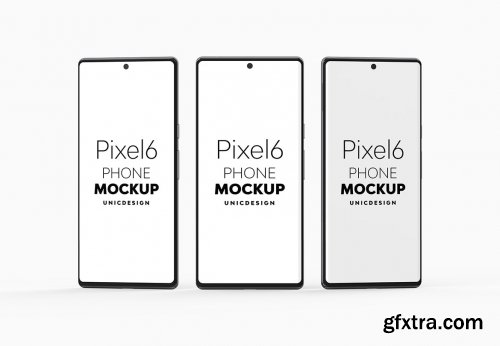 Pixel 6 Phone Mockup