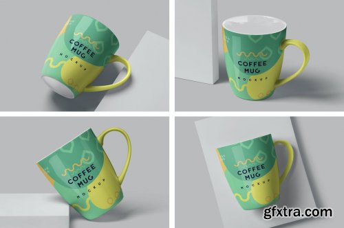 Ceramic Coffee Mug Mockups