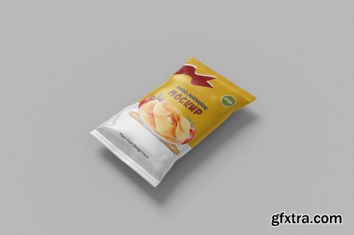 Plastic Snack Package Mockup