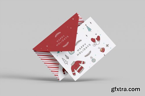 CreativeMarket - Greeting Card Mockup - 6 views 6684024