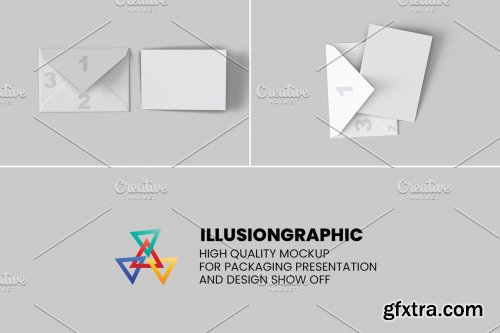 CreativeMarket - Greeting Card Mockup - 6 views 6684024