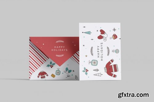 CreativeMarket - Greeting Card Mockup - 6 views 6684024