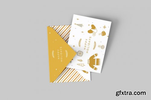 CreativeMarket - Greeting Card Mockup - 6 views 6684024