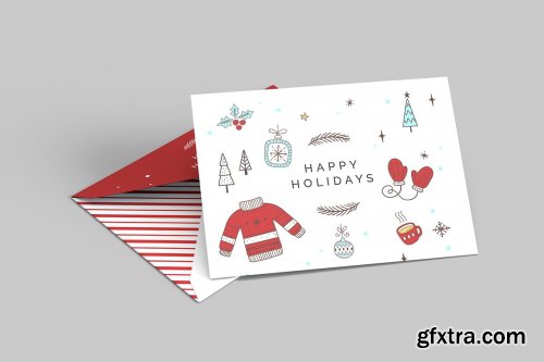 CreativeMarket - Greeting Card Mockup - 6 views 6684024