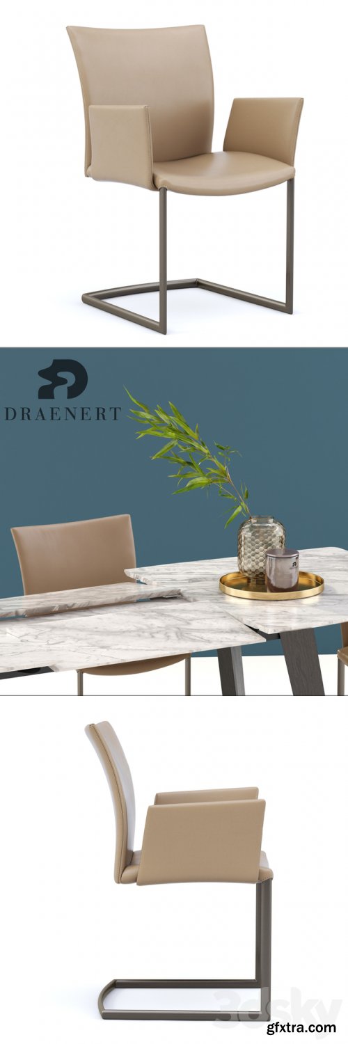 DRAENERT Nobile Swing chair / Fontana table