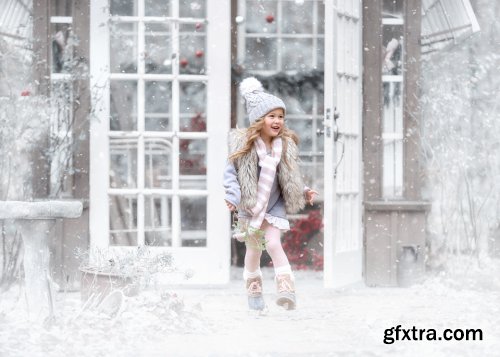 Greater Than Gatsby - The Innocence Snow Day Collection Overlays & Actions