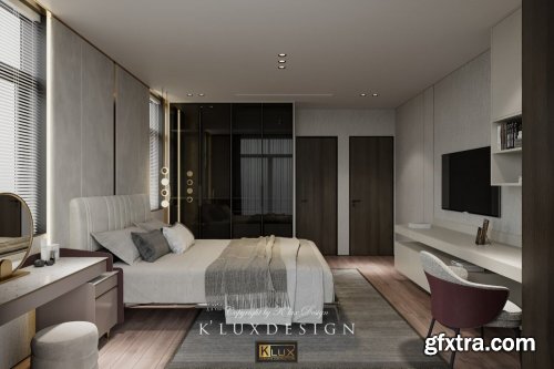 Bedroom Interior by Trung Kien Kts 