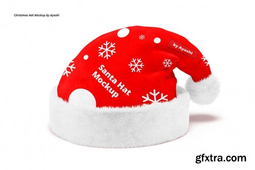 Christmas Santa Hat Mockup