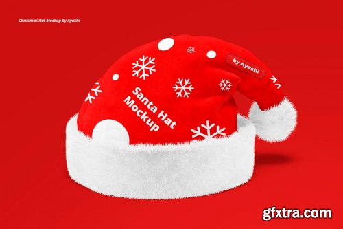 Christmas Santa Hat Mockup