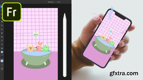  Illustration & Motion on Adobe Fresco: Creating a Live iPhone Wallpaper