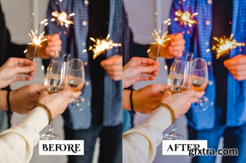 15 New Year Lightroom Presets